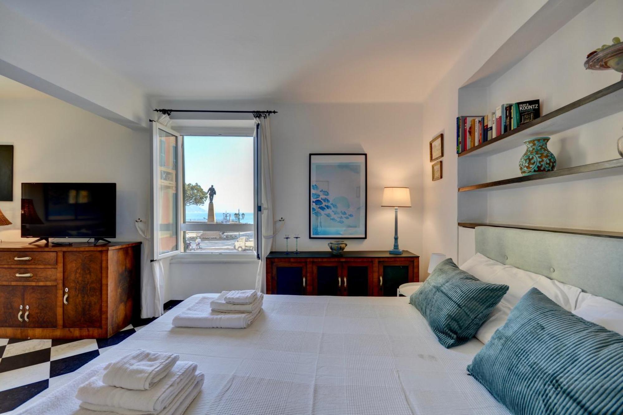 Balcony Sea View Lägenhet Santa Margherita Ligure Exteriör bild